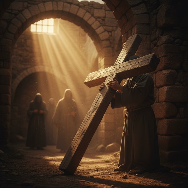The Second Station: Jesus Carries the Cross