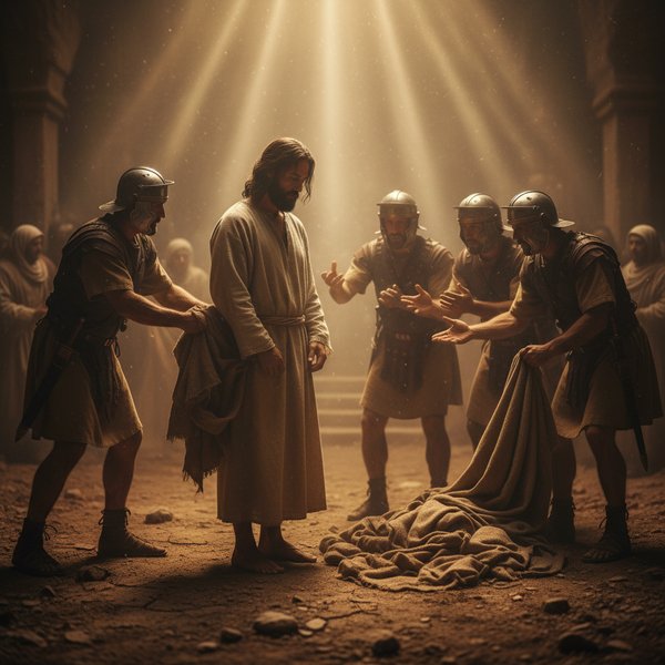 The Tenth Station: Jesus is Stripped of His Garments