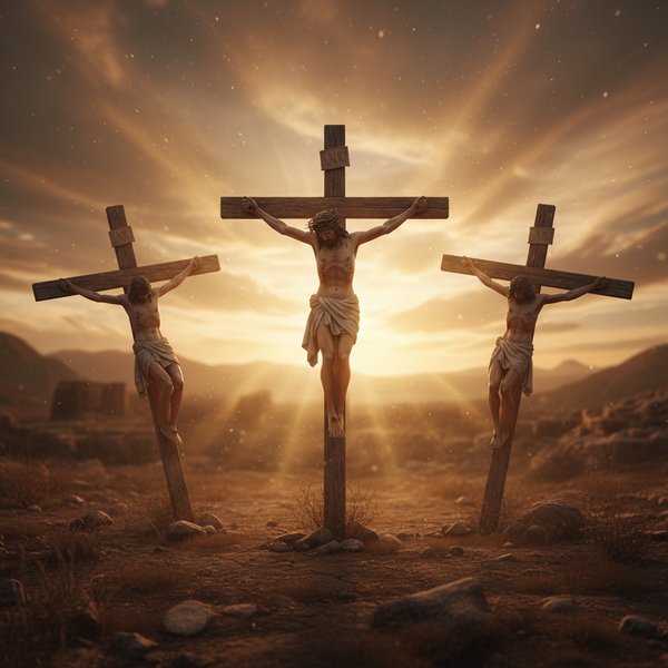 The Eleventh Station: Jesus is Nailed to the Cross