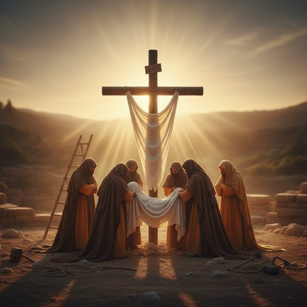 The Thirteenth Station: Jesus’ Body is Removed from the Cross